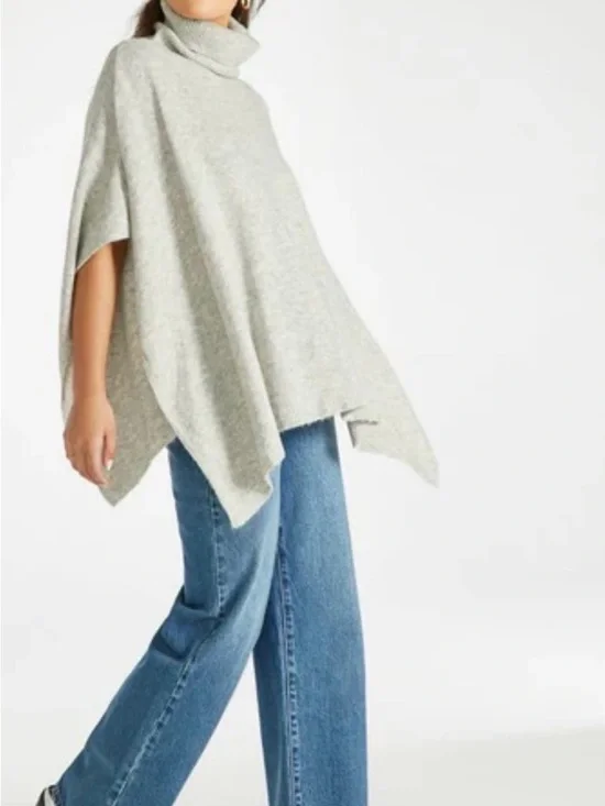 Funnel Neck Ruana - Picture 4 of 7